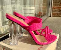 Perspex High Heel Thong Zehentrenner Hot Pink transparent 39 Bonn - Nordstadt  Vorschau