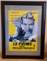 Bei Anruf Mord Hitchcock Grace Kelly Filmposter gerahmt Schleswig-Holstein - Lübeck Vorschau