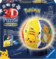 Ravensburger 3D-Puzzle Nachtlicht - Pokémon, 72 Puzzleteile Nordrhein-Westfalen - Lübbecke  Vorschau