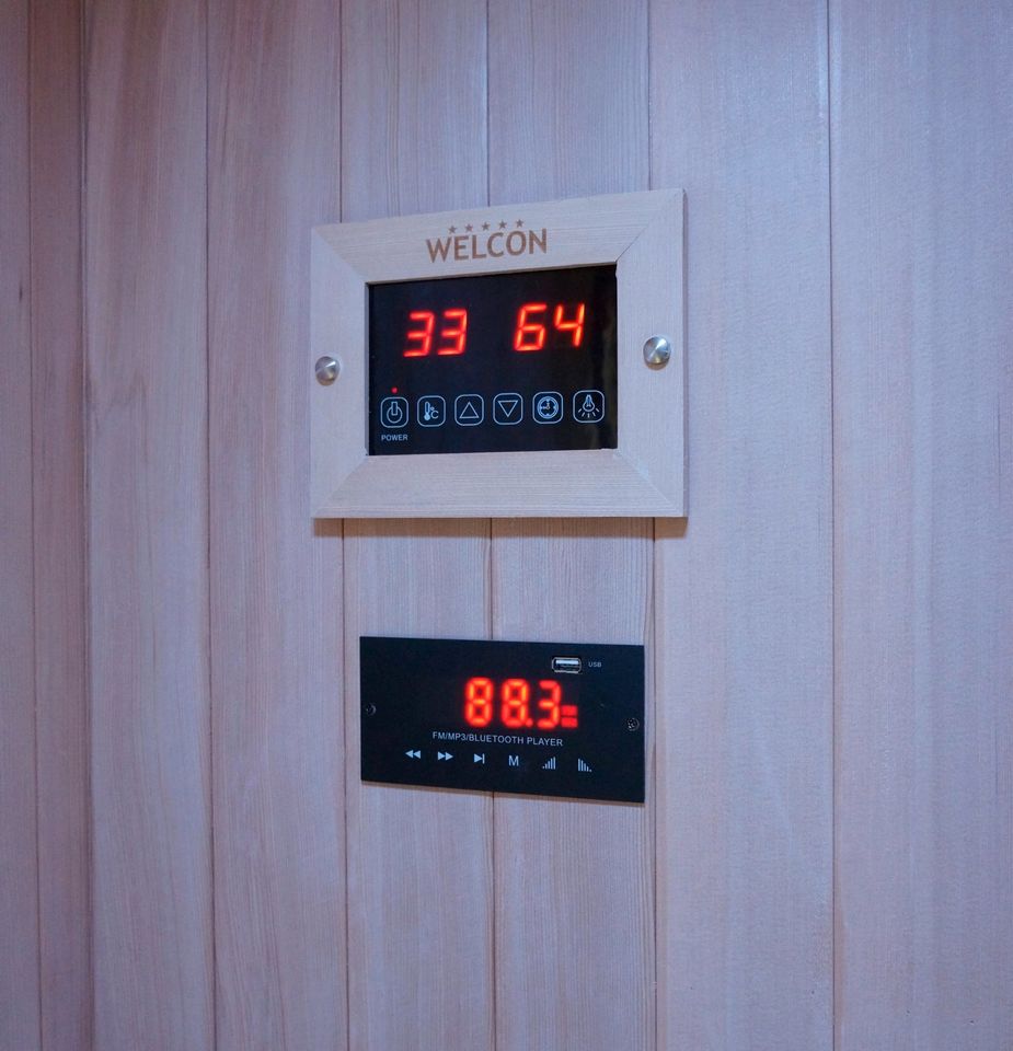 Infrarotkabine WELCON® Easytherm Solo - Sauna www.welcon-shop.com in Giesen