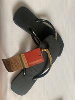 Havaiannas flip flops Schwarz/gold 37/38 Schleswig-Holstein - Norderstedt Vorschau
