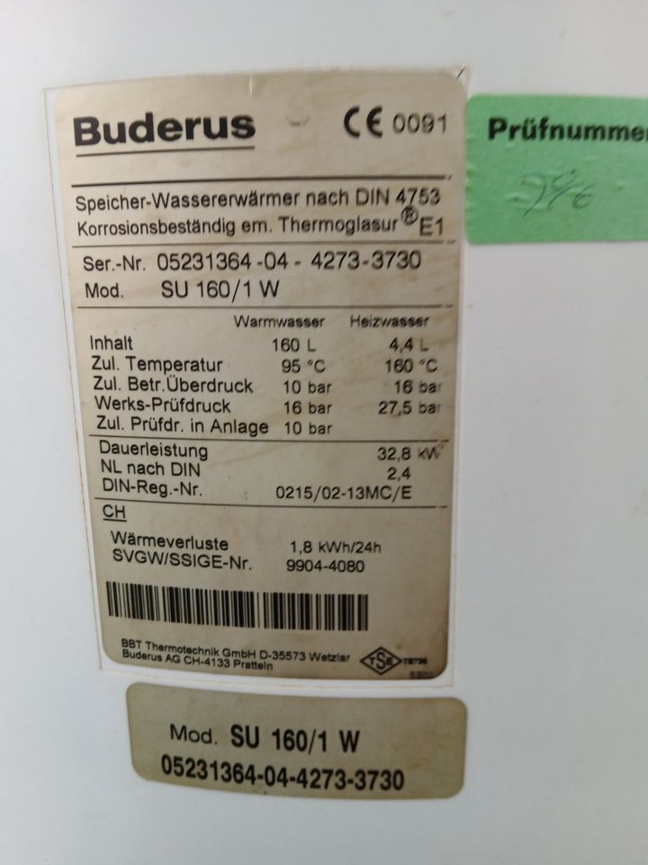 Buderusteile S 115-21 Ölheizung Teileverkauf sowie Zubehör in Freimersheim