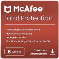 McAfee Total Protection | 6 Geräte | 12 Monate | Code per Mail Hessen - Dreieich Vorschau