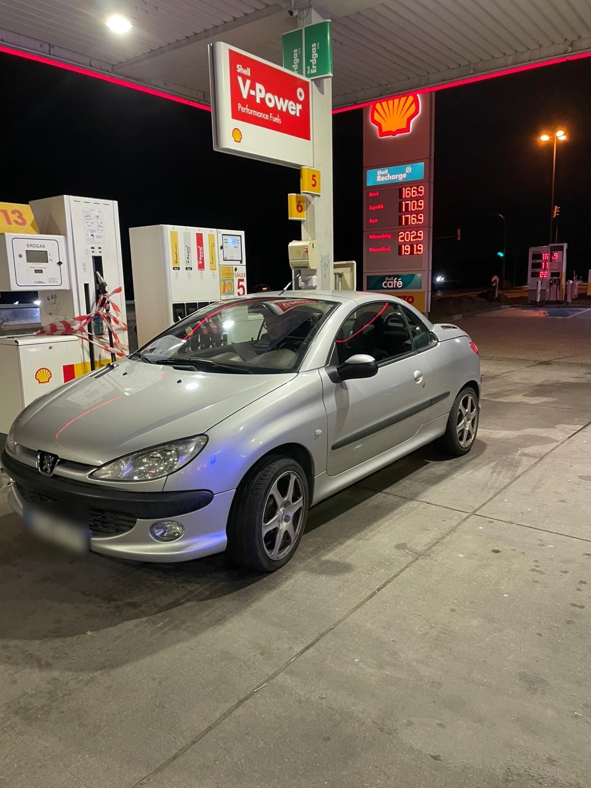 Abbildung des Autos Peugot 206cc