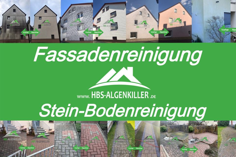 Fassadenreinigung, Steinreinigung, Bodenreinigung in Fürth