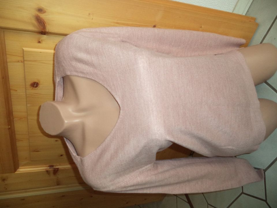 Damen Pullover Feinstrick Gr M 38 rose Feinstrickpullover in Thyrnau