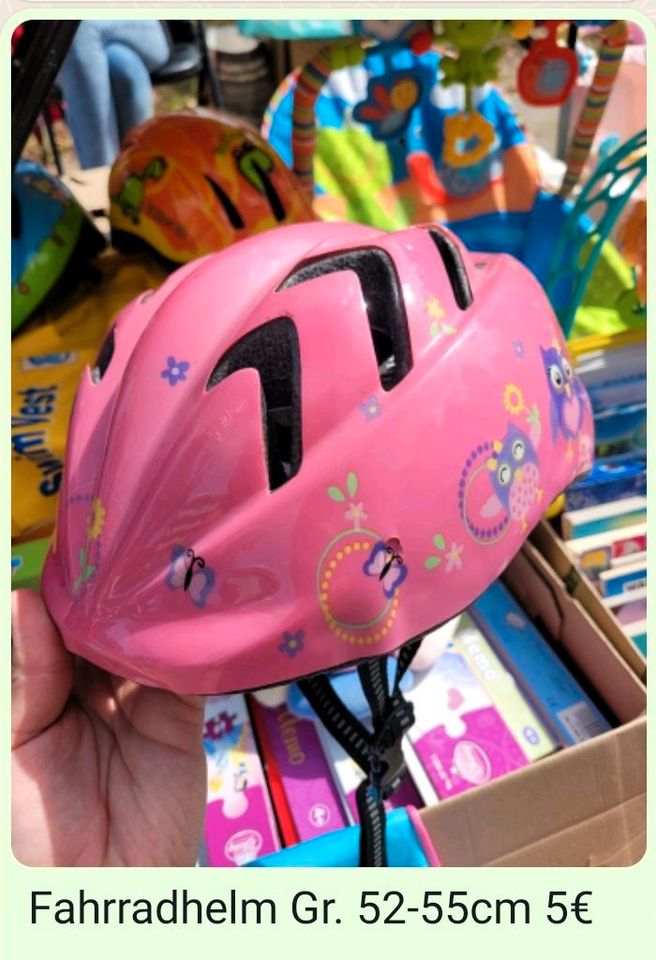 Mädchen Fahrradhelm 52-55cm in Halbe