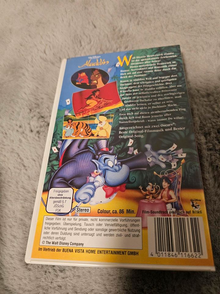Disney Aladdin VHS 1992 in Braunschweig