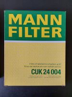 Mann Filter CUK 24 004, Original, Luftfilter mit Aktivkohle, neu Niedersachsen - Laatzen Vorschau