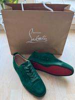 Christian Louboutin Sneaker | EU 43 | Grüner Samt | Kaum getragen Rheinland-Pfalz - Kaiserslautern Vorschau