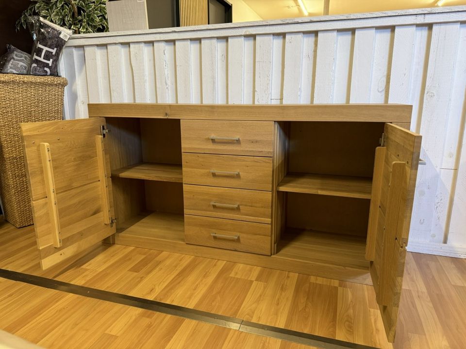 Sideboard Kommode Eiche Bianco massiv geölt UVP 1399 € - 5289 in Bad Driburg