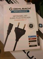 Oehlbach Wertiges Netzkabel mit Euro-Flachstecker Powercord C7 Innenstadt - Köln Altstadt Vorschau