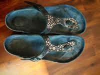 Birkenstock Gizeh Gr. 40 schwarz metallic Bayern - Bad Berneck i. Fichtelgebirge Vorschau