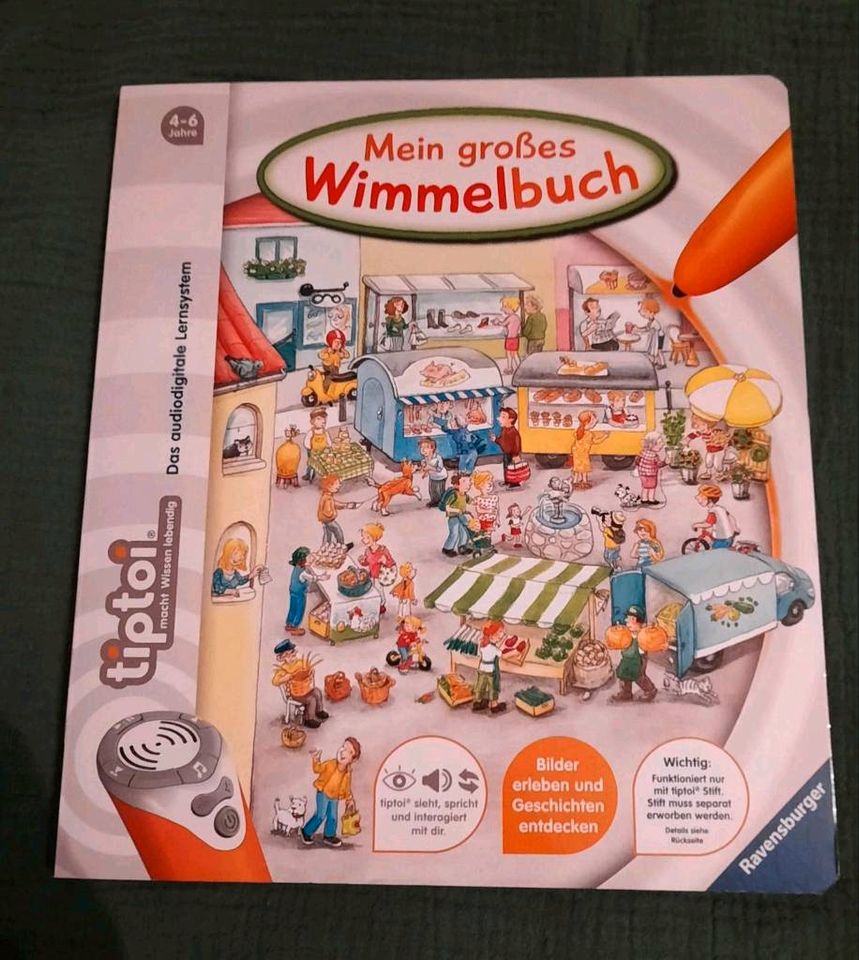 Inklusive Versand 9€ Tiptoi Mein großes Wimmelbuch in Gießen