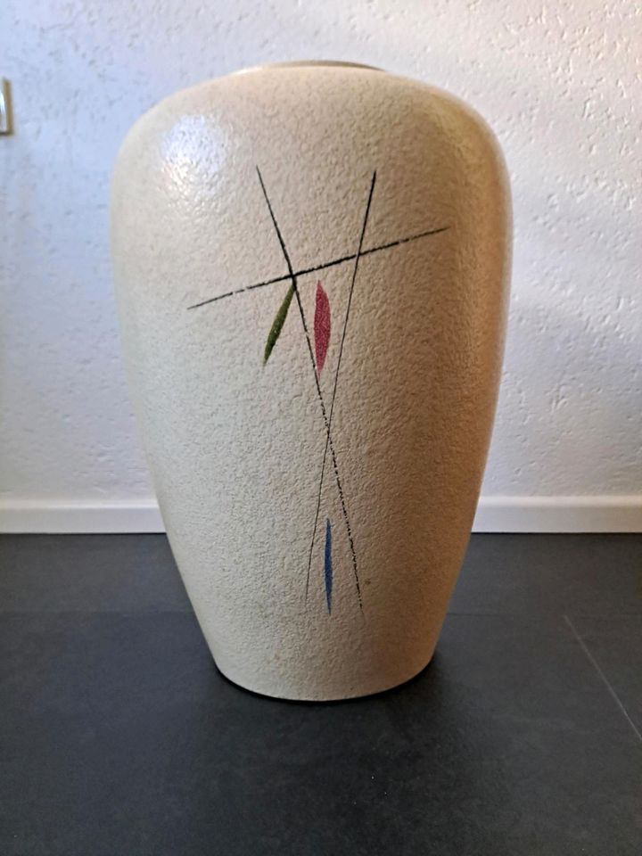 Scheurich Vase 239 50 Bodenvase XXL Vintage 50cm Keramik in Lohfelden