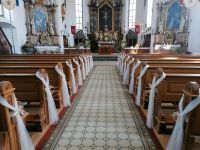 Tüllschleifen Kirchendeko Hochzeit Bayern - Opfenbach Vorschau
