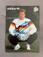 Original signierte Autogrammkarte ANDREAS KÖPKE DFB 1991 Hessen - Baunatal Vorschau