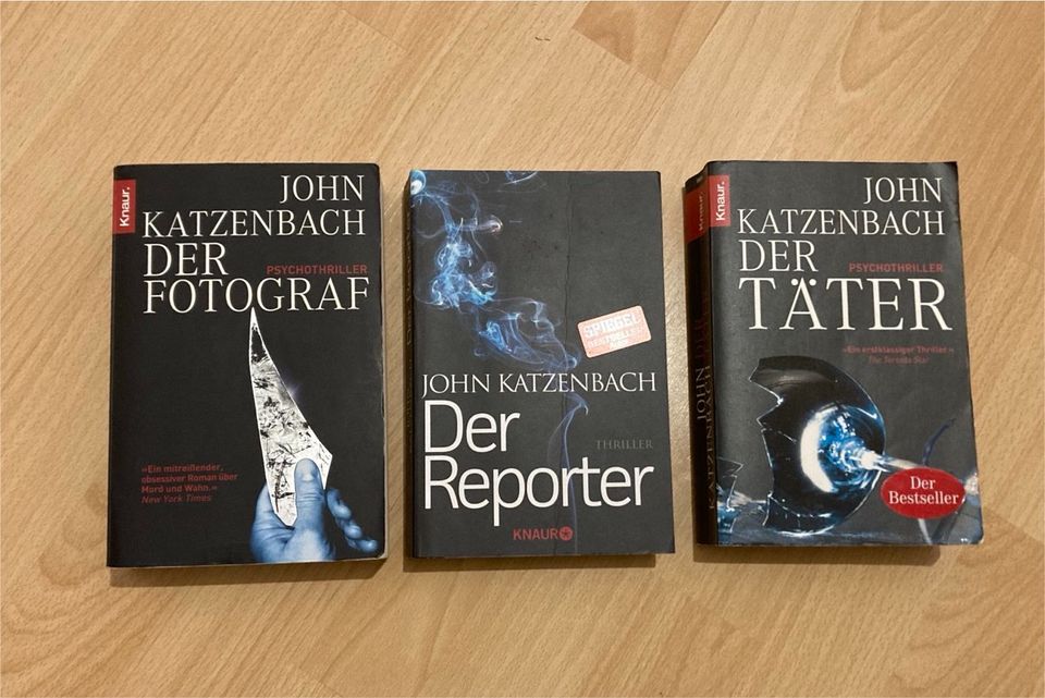 3 Thriller: John Katzenbach - Fotograf, Reporter, Täter in Hilden