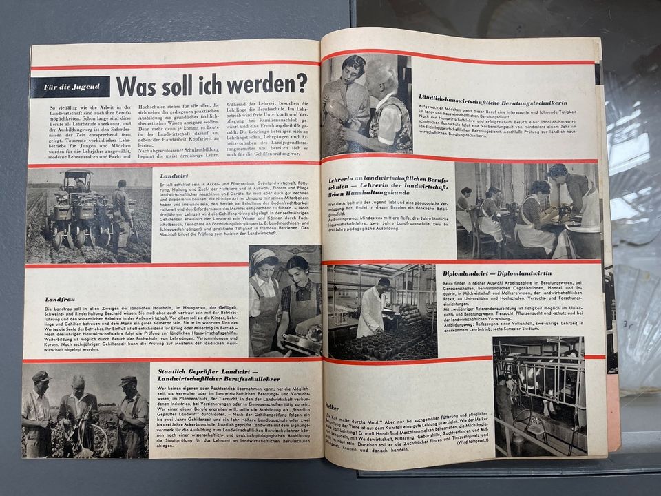 Deutz Schlepper Post Zeitschrift Herbst 1958 in Mönchengladbach