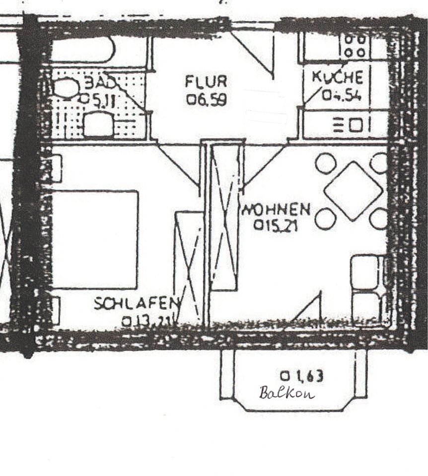 Moderne Wohnung im Zentrum mit Balkon und Tiefgaragenstellplatz! in Plauen