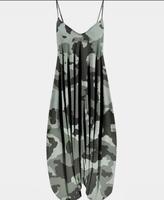 Neu Camouflage Jumpsuit Overall Einteiler Khaki grün M 38 Sommer Saarland - Spiesen-Elversberg Vorschau