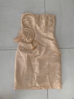 Vila Abendkleid gold Hochzeit Weihnachten Gr.34 XS Baden-Württemberg - Küssaberg Vorschau