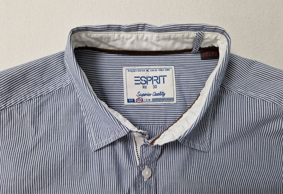 Esprit Hemd XL blau weiß gestreift / neuwertig in Schwerin