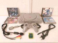 PS1 SCPH - 5502 + 4 Spiele / PlayStation 1 Konsole + Controller Berlin - Spandau Vorschau