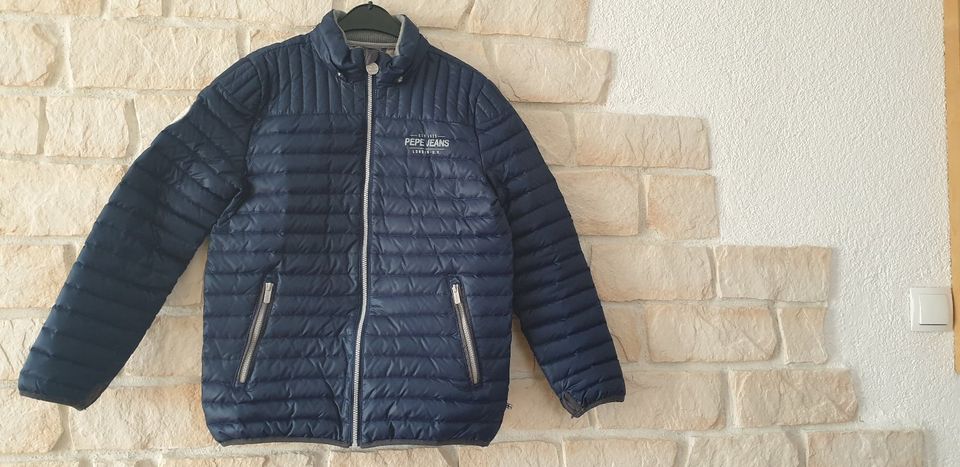 Pepe Jeans Gr. 164 Daunenjacke dunkelblau 73 NEU in Wolfsburg