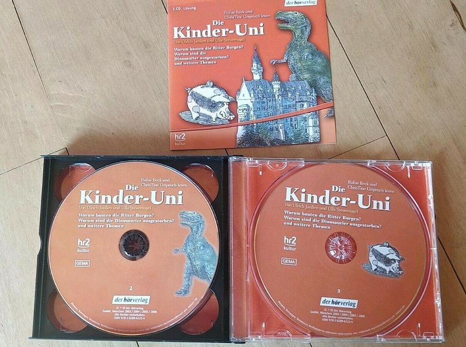 Die Kinder-Uni, 3 CD Lesung von Rufus Beck und ChrisTine Urspruch in Hersbruck