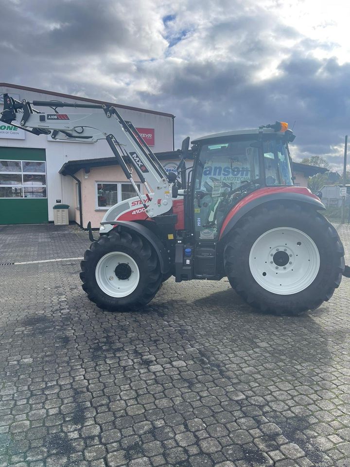 Steyr 4100 Kompakt Hilo Frontlader Mailleux Trecker Traktor in Gudensberg