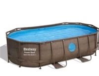 Bestway pool in Rattanoptik Nordrhein-Westfalen - Hürth Vorschau