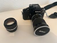 Nikon F2 analog Kamera mit 2 Objektiven Wandsbek - Hamburg Eilbek Vorschau