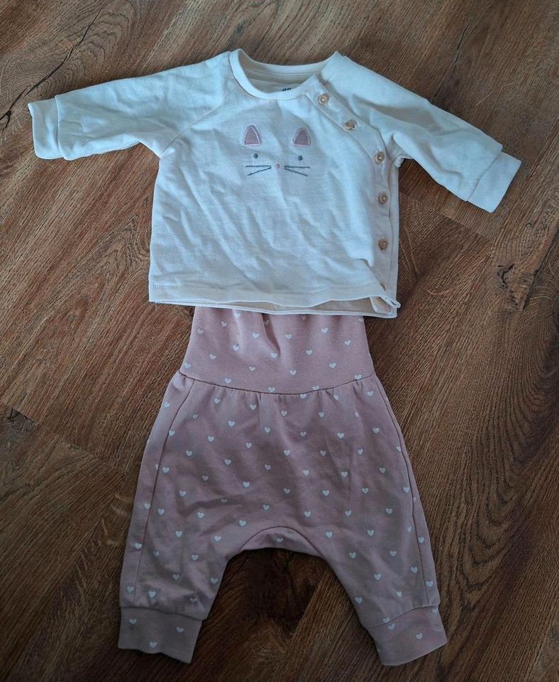 Baby Set & Pullover H&M 50 / Puppe Klamotten/Anziehsachen in Barwedel