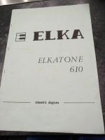 Elka Elkatone 610 service reparatur schematik diagram Schaltplan Niedersachsen - Leese Vorschau