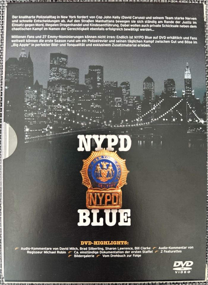 NYPD Blue Staffel 1 Box 6 DVD s in Nordhausen