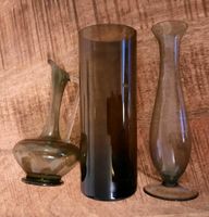 Glasvase/Mundgeblasen/Vase/Rauchglas Nordrhein-Westfalen - Hamm Vorschau