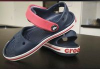 Sandalen Kinder Crocs Blau 24 Navy Red Crocband Schuhe Baden-Württemberg - Ulm Vorschau