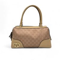 Gucci Handtasche mini Boston Bag Lovley Heart monogram beige rosa Kr. München - Unterhaching Vorschau