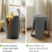 Design Hocker , belastbar bis 180 kg, mit gepolsterter Sitzfläche Hannover - Vahrenwald-List Vorschau