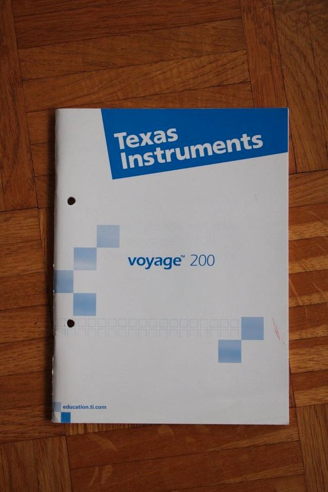 Taschenrechner Texas Instruments voyage 200 - funktionsfähig in Kaufbeuren