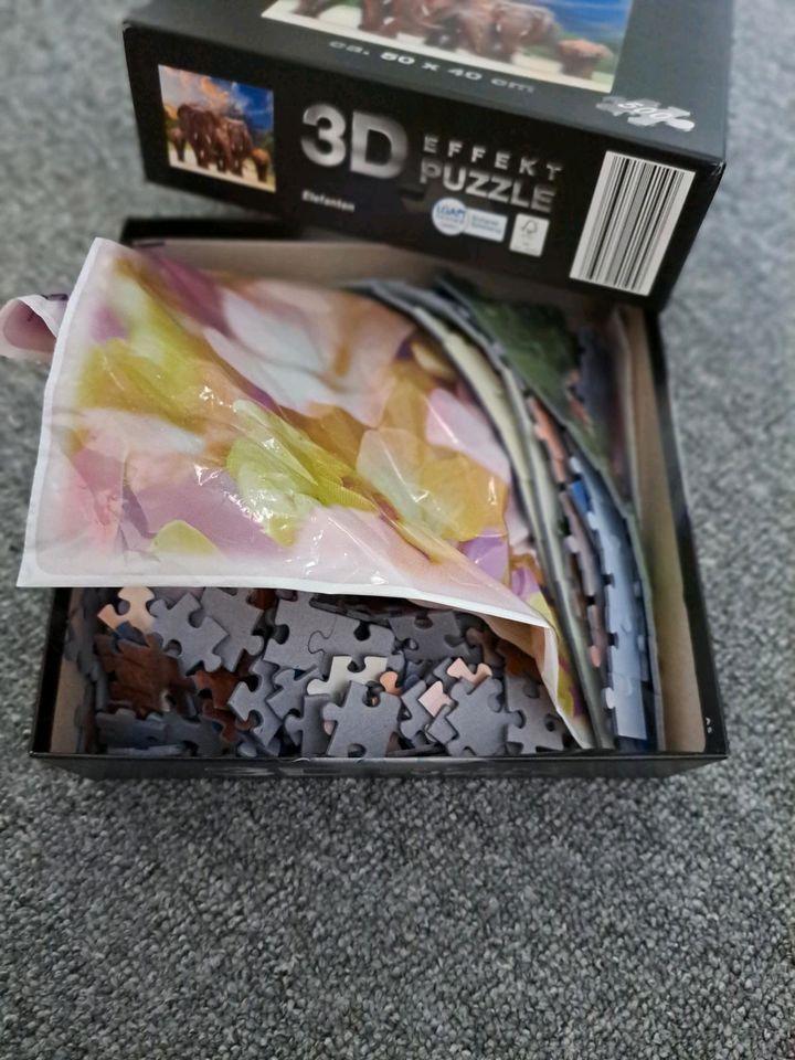 3D Puzzle Elefanten in Merenberg