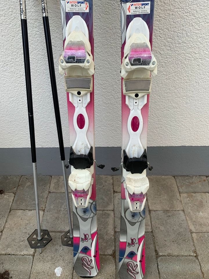 Ski mit Stöcke in Pfaffenhofen a. d. Roth