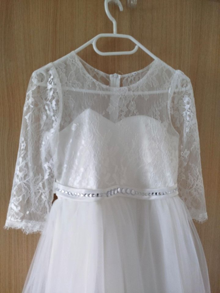 Kommunion Kleid Blumenmädchen Ballkleid Hochzeit Gr.150 in Hamminkeln