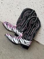 Nocona Boots Zebra pink 8.5 Bayern - Herzogenaurach Vorschau