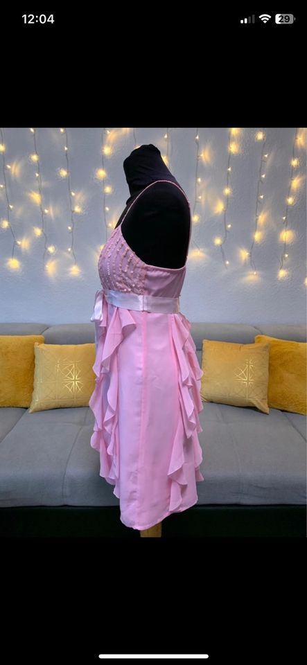 Apart Cocktailkleid 38 Volantkleid Rosa Skip Dress in Bielefeld