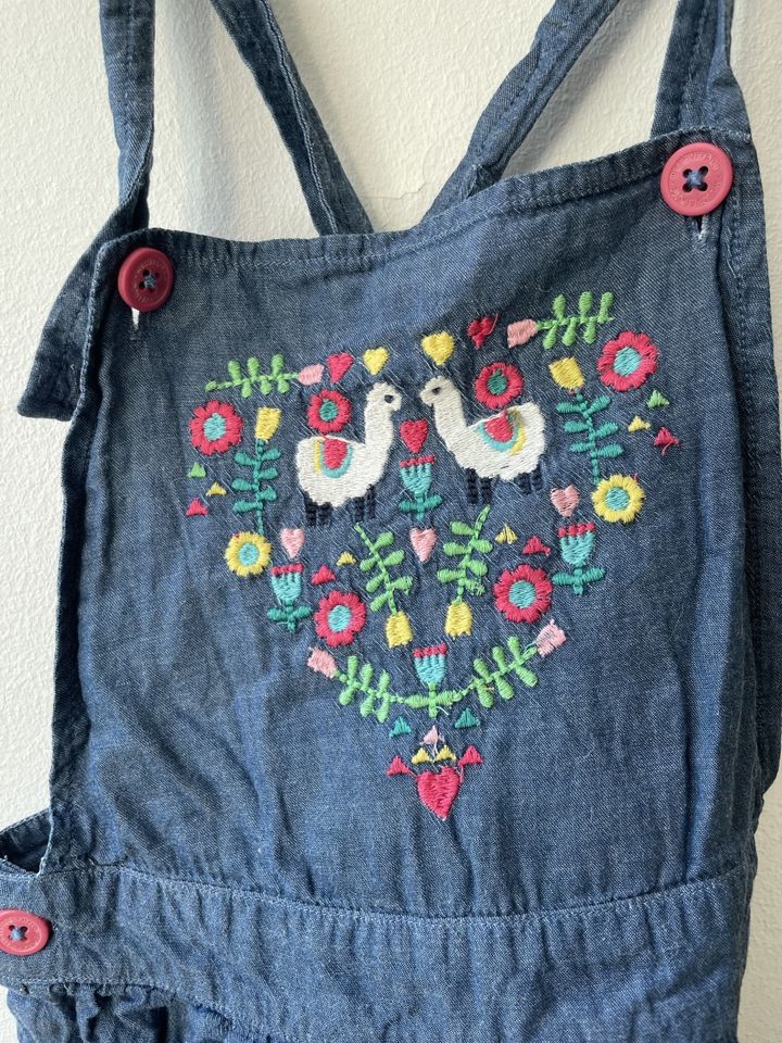 frugi Jumpsuit, Gr. 122/128, Denim, Alpaka in Berlin