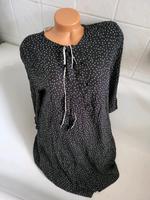 Zara Damen Kleid Schluppe Punkte schwarz weiß M Niedersachsen - Bergen Vorschau