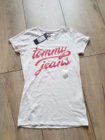 Damen T-Shirt,Tommy Jeans,Tommy Hilfiger,weiß, Rundhalsausschnitt Niedersachsen - Kalefeld Vorschau