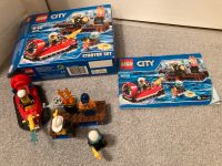 Lego City 60106 Feuerwehr-Starter-Set Feuerwehr Luftkissenboot Hessen - Melsungen Vorschau